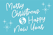 A Good Holiday Font, a Handwritten Font by Mabhal Studio (Thumbnail 3 of 10)