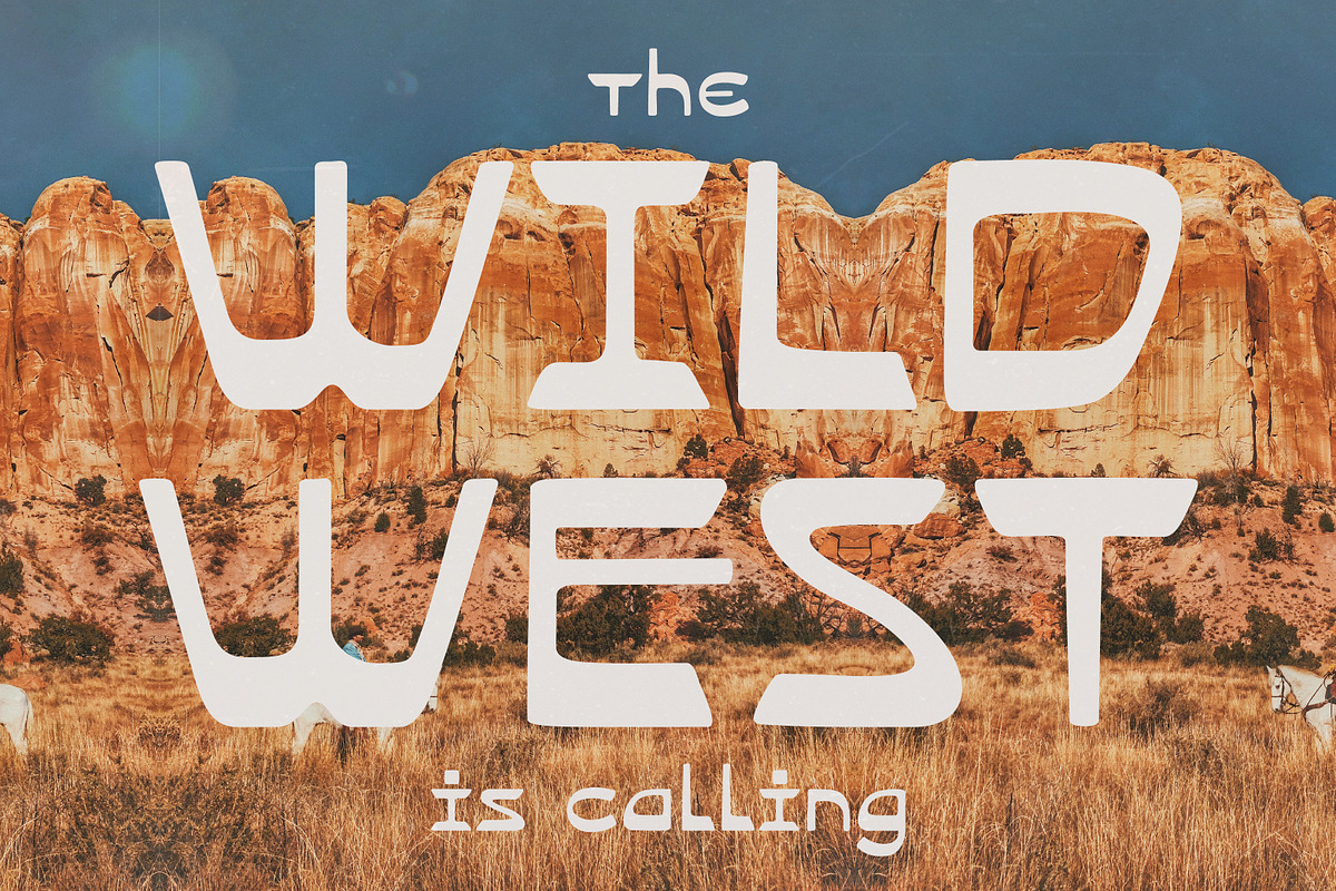 Mesanoia Western Boho Nostalgic Sans, a Sans Serif Font by Struvictory.art (Photo 3 of 8)