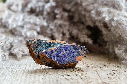 Uncut Azurite and Malachite stone, a Nature Photo by Andriana Syvanych