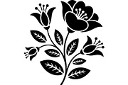 Black Wildflower Bouquet Set, an Object Graphic by jahid234 (Thumbnail 9 of 13)