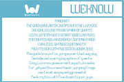 Visual Rhythm font, a Font by weknow (Thumbnail 6 of 8)