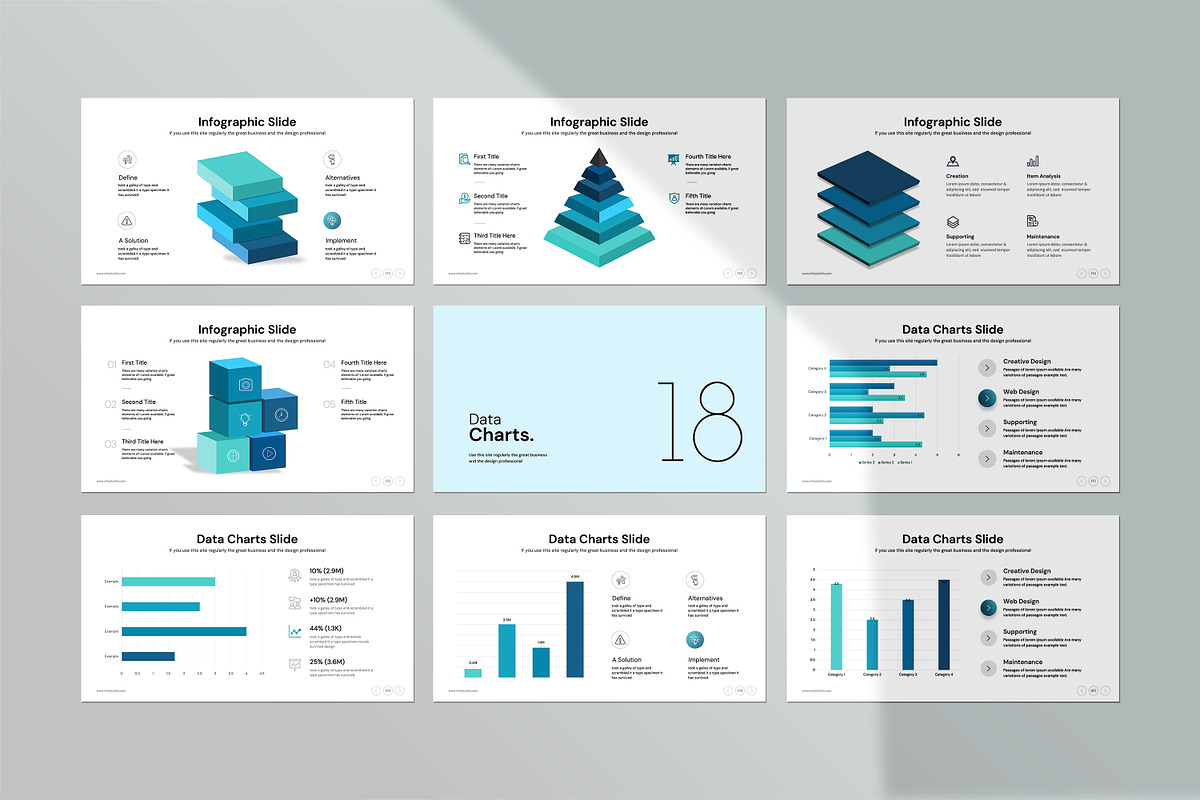 Business Plan PowerPoint Template, a Presentation Template by creathrivestudio (Photo 26 of 30)
