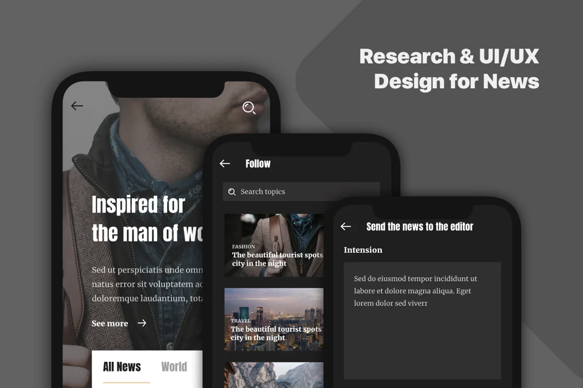 Caily News - Magazine & News App, an App Template by Capi Product (Photo 3 of 6)