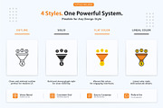 Business Intelligence Icons, an Outline Icon by vexper (Thumbnail 6 of 7)