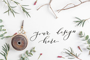 3x3 Floral Pattern Trios mockups, a Books & Magazine Mockup by oh.clarita (Thumbnail 5 of 8)