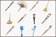 Watercolor Brushes for Procreate, an Illustration by Sublimation Artist (Thumbnail 3 of 6)