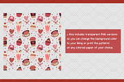 Valentine's Day Date Graphic Set, a Pattern Graphic by Drafts n Doodles (Thumbnail 10 of 10)