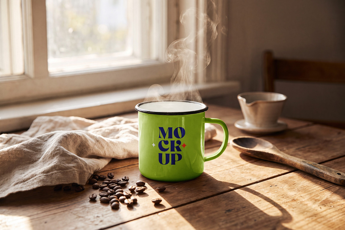 Coffee Cup & Bottle Mockup Bundle, a Cups & Container Mockup by dpi (Photo 11 of 12)