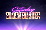 80s Text Effects Complete Bundle, a Layer Style Add-On by Indieground Design Inc. (Thumbnail 22 of 31)
