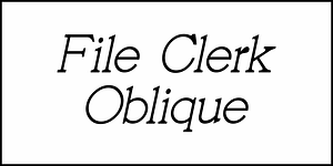 File Clerk JNL