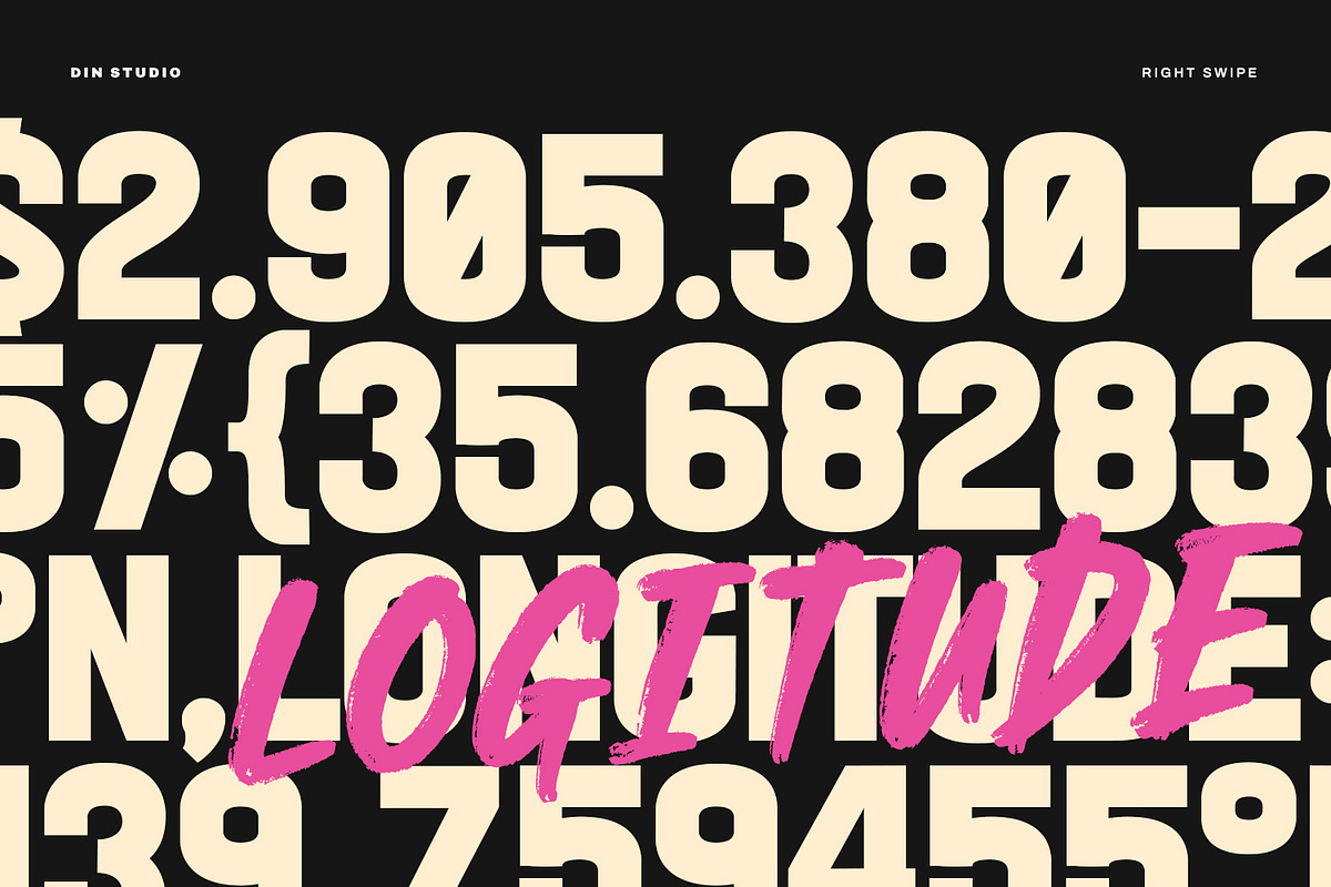 Right Swipe, a Script Font by din-studio.com (Photo 3 of 10)