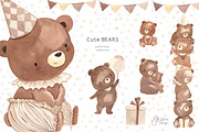 Boho nursery BUNDLE. Watercolor, an Animal Illustration by OlliArtDesign (Thumbnail 7 of 8)