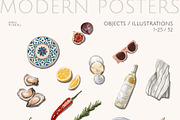 MODERN ARTISTIC POSTER CREATOR, a Decorative Illustration by Yuliia Lashevska (Thumbnail 3 of 12)