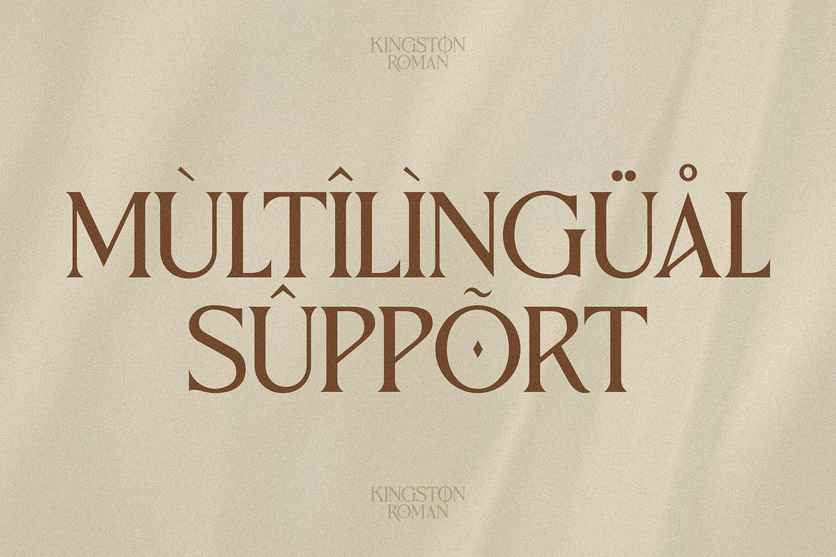 Kingston Roman Elegant Serif Font, a Serif Font by Storytype Studio (Photo 12 of 15)