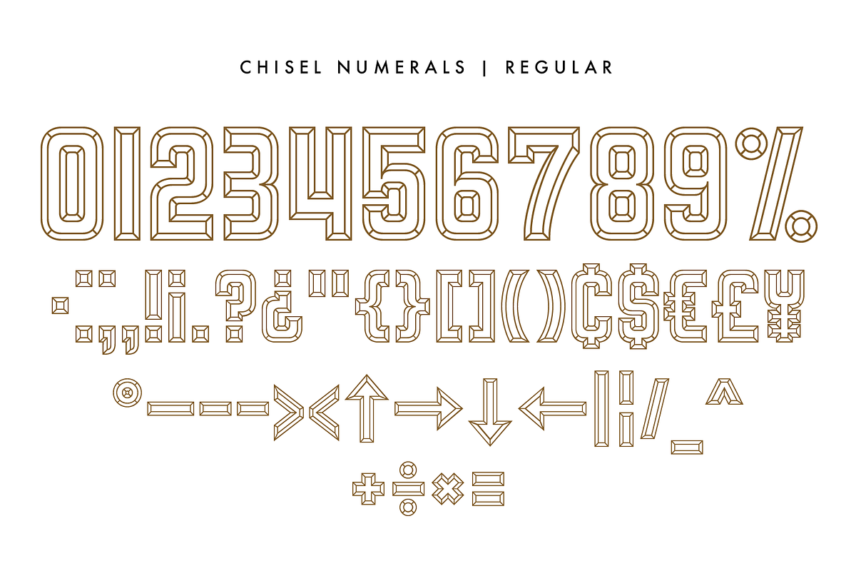 The Numerals Collection, a Handwritten Font by Drew Melton (Photo 10 of 18)