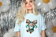 Leopard Santa Coquette Bow PNG, an Illustration by designcity5 (Thumbnail 3 of 8)