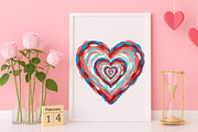 Valentines Day Heart Png, an Illustration by Canvas Craft (Thumbnail 4 of 6)