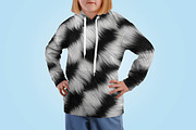 Black and White Fur Texture Pattern, a Pattern Graphic by Forhadx5 (Thumbnail 7 of 8)
