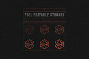 25 HEXAGON LOGOS, an Object Graphic by 2DFUNS (Thumbnail 2 of 3)