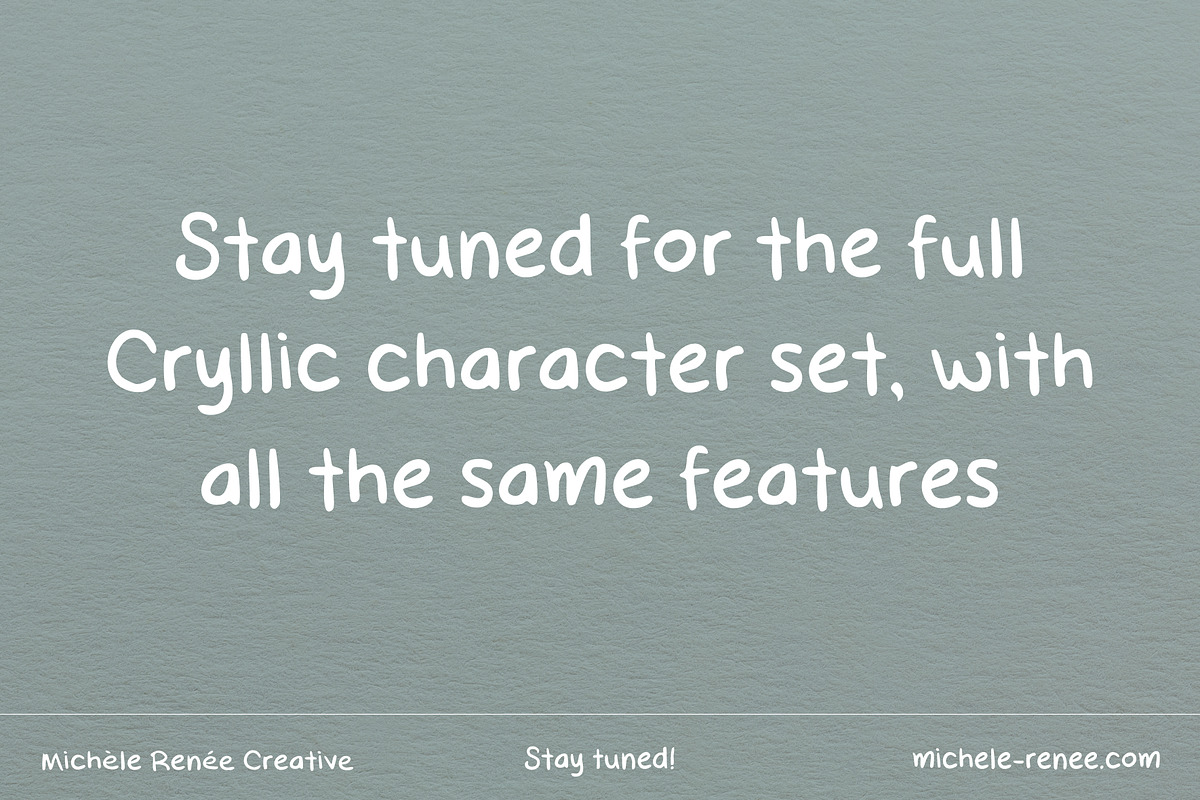MRC Summer, a Handwritten Font by Michèle's Creative Space (Photo 10 of 10)