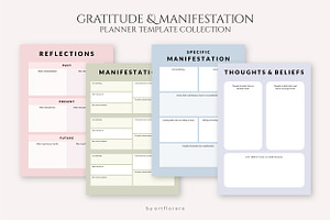 Manifestation CANVA Template Set