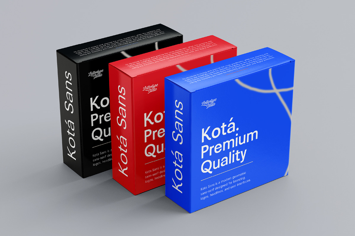 Kota Sans Modern Geometric Family, a Sans Serif Font by Lettertype Studio (Photo 4 of 15)
