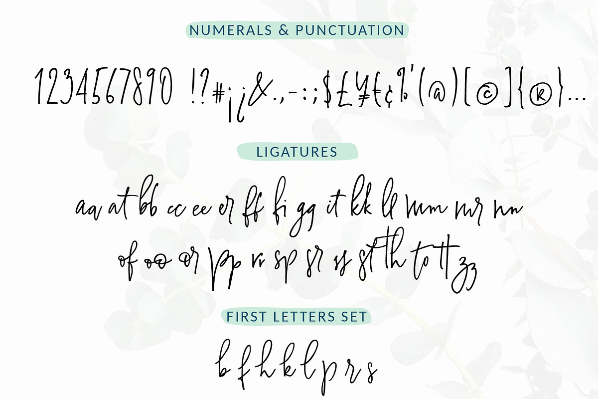Symply handwritten font, a Script Font by TripleHely (Photo 9 of 14)