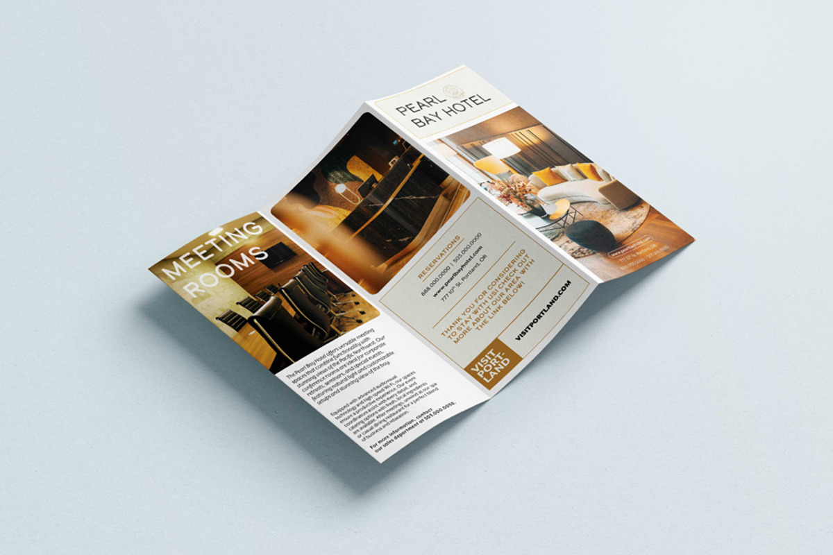Hotel Brochure Template preview 2