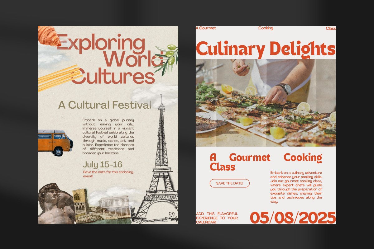 Poster/Flyer Set for Canva Users, a Flyer Template by Make It Yours Lab. (Photo 9 of 17)