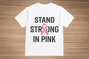 Breast cancer awareness T-shirt