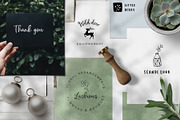Magic Winter script font duo & logos, a Script Font by Tabita's shop (Thumbnail 7 of 20)