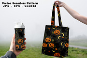 Cute Halloween Seamless Vector, a Pattern Graphic by one-touch (Thumbnail 6 of 10)