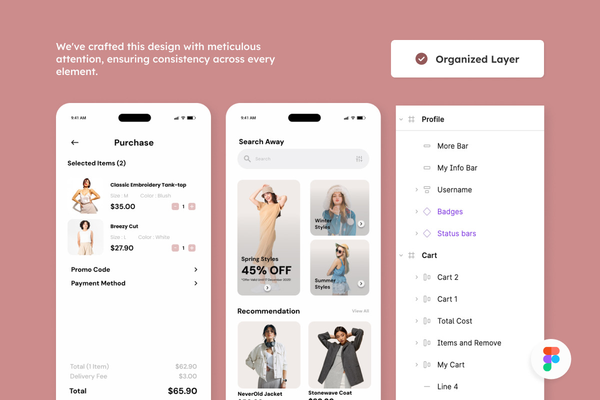 Bloom - E-Commerce Mobile App, an App Template by productype1 (Photo 2 of 5)