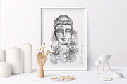 Planets, moon & sacred geometry, an Illustration by DigitalDream (Thumbnail 7 of 13)