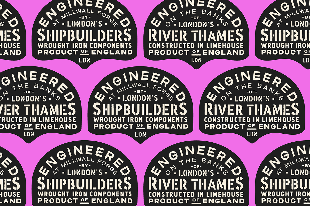Docklands Font Family, a Sans Serif Font by Hemphill Co (Photo 4 of 12)