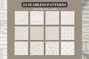 10 In 1 - Seamless Pattern Bundle