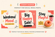 Cheery Marker - Playful Handwritten, a Script Font by Wow Magic (Thumbnail 5 of 5)