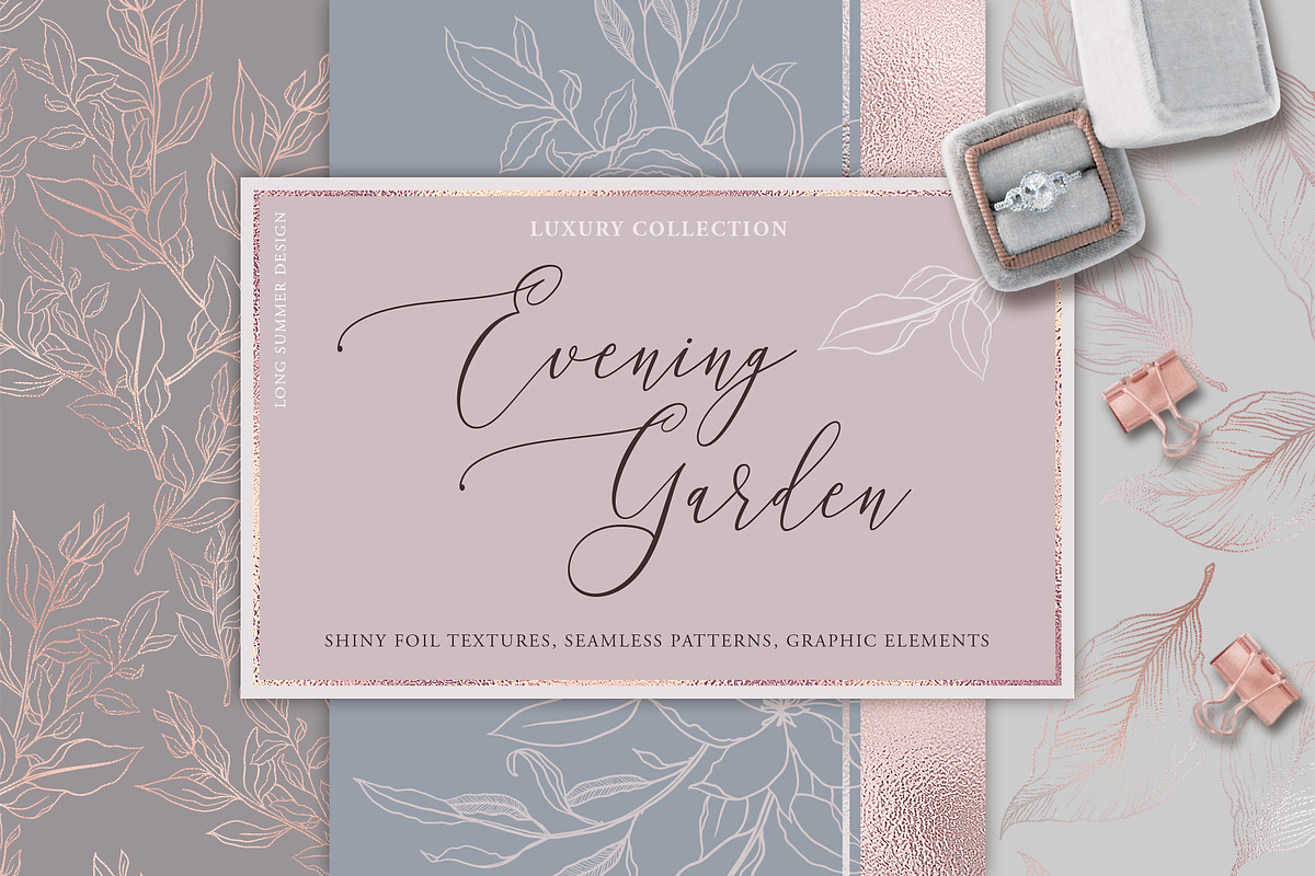 Evening garden - gold and graphics, a Texture Graphic by long summer (Photo 1 of 16)