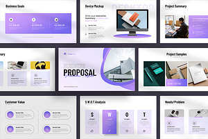 Business Proposal Presentation, a Presentation Template by KreateTribe