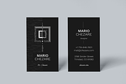 Chezare B. 8 Business Card Templates, a Business Card Template by le-genda (Thumbnail 9 of 9)