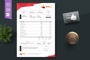 Invoice Template V.08