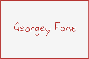 Georgey Font