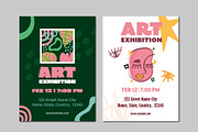 Art Exhibition Invitation, a Templates & Theme by studiogstock (Thumbnail 1 of 2)