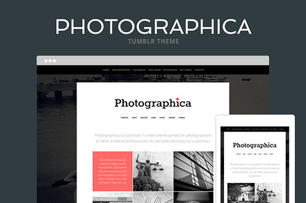 Photographica Tumblr Theme
