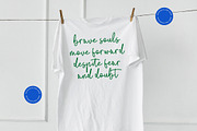 Fluffy Bloom Charming Monoline Han, a Script Font by Integritype Studio (Thumbnail 5 of 15)