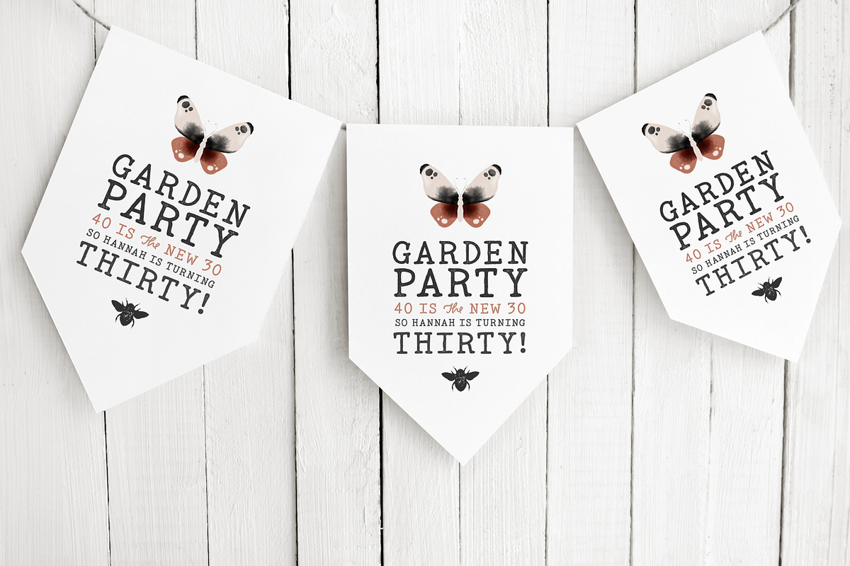Honeysuckle Market Fonts + Elements, a Serif Font by Callie Rian & Co. (Photo 14 of 17)