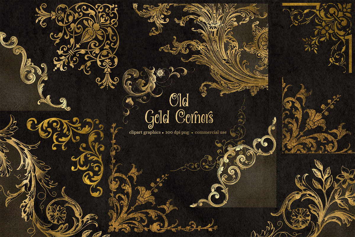 Old Gold Corners, an Illustration by Digital Curio (Photo 1 of 4)
