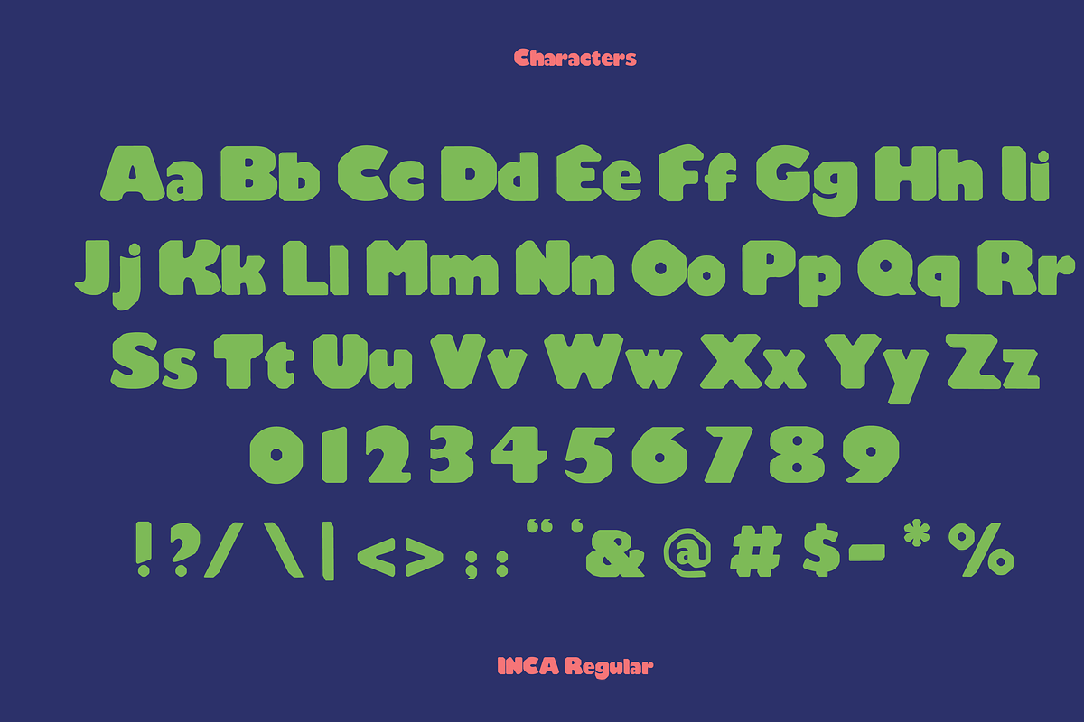 INCA Font