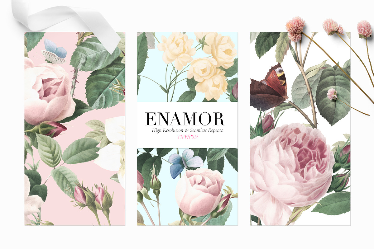 Enamor, Elegant & Subtle, a Pattern Graphic by Pink Linen (Photo 6 of 6)