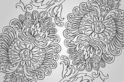 12 Paisley Floral Designs (Vector), an Object Graphic by BIOWORKZ (Thumbnail 2 of 5)